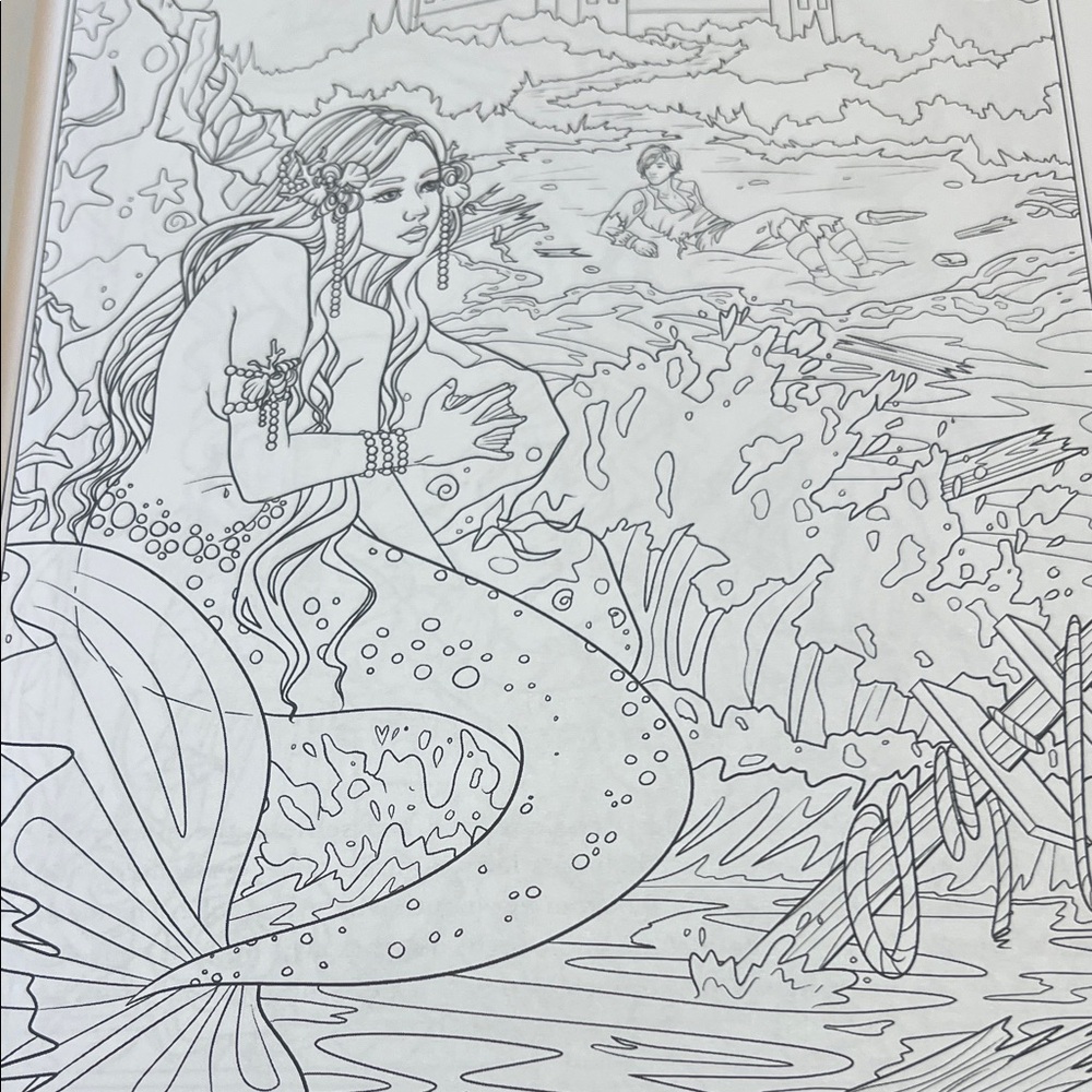 #0932+ Fairy Tales Coloring Book by Selina Fenech - Picture 14 of 16
